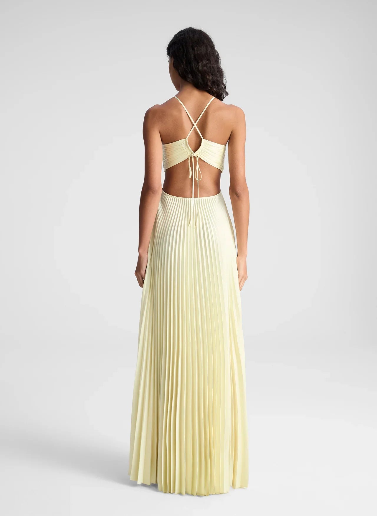 Solaria – Vestido Longo de Cetim