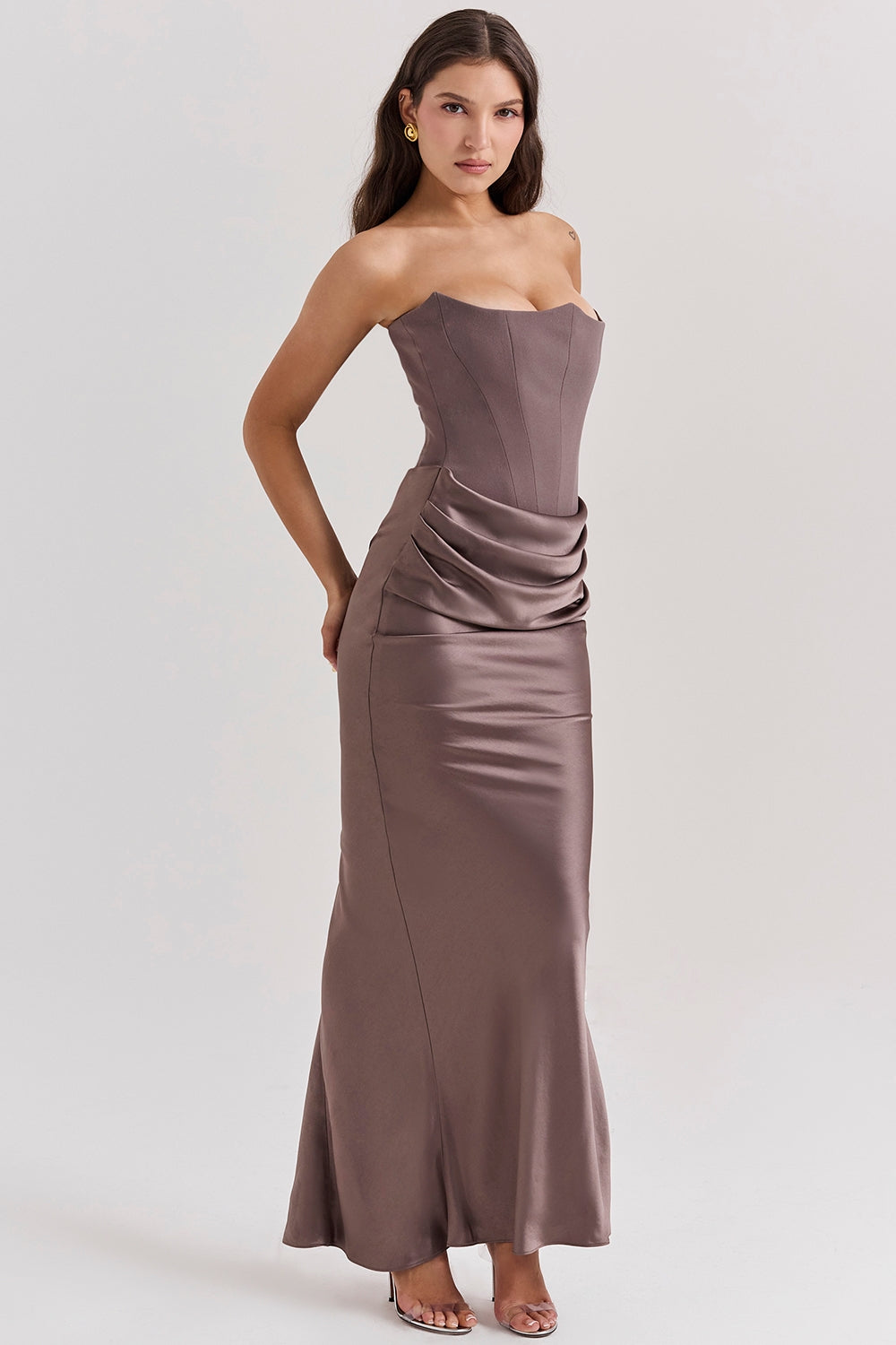 Élodie – Vestido Tomara que Caia com Corset