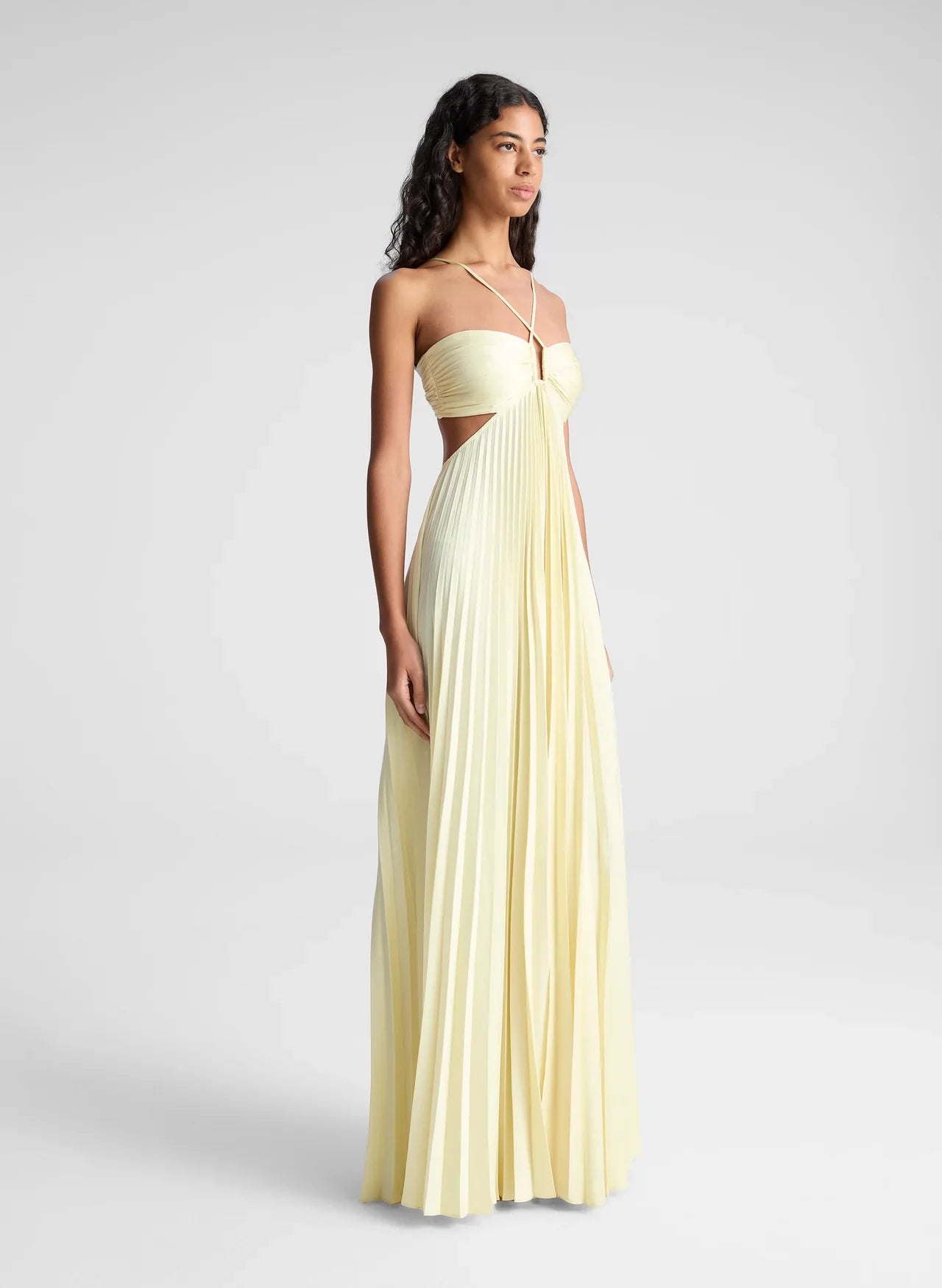 Solaria – Vestido Longo de Cetim