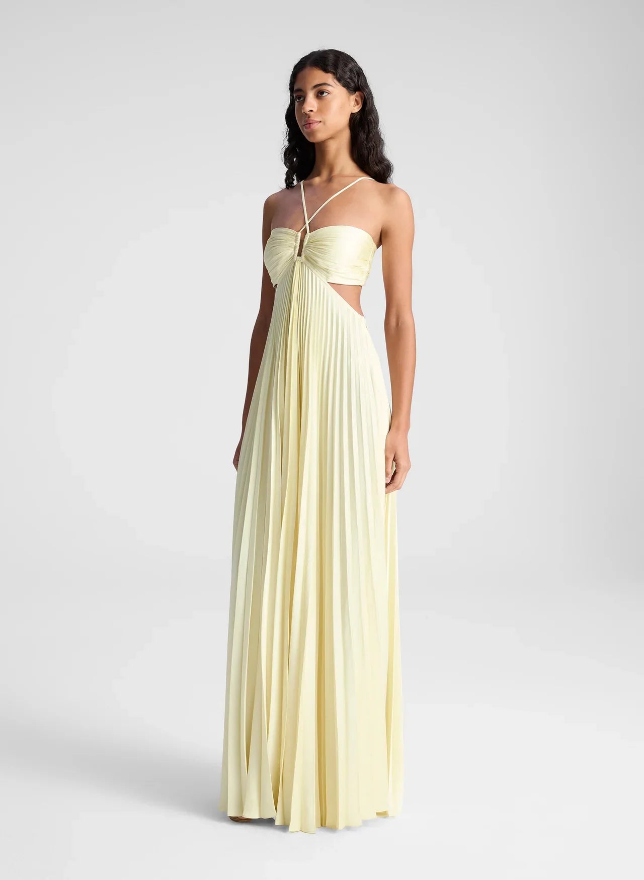 Solaria – Vestido Longo de Cetim