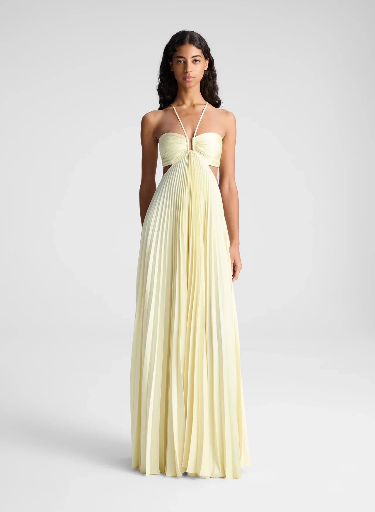 Solaria – Vestido Longo de Cetim